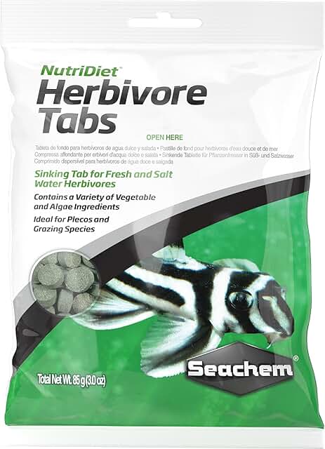 Seachem NutriDiet Herbivore Tabs