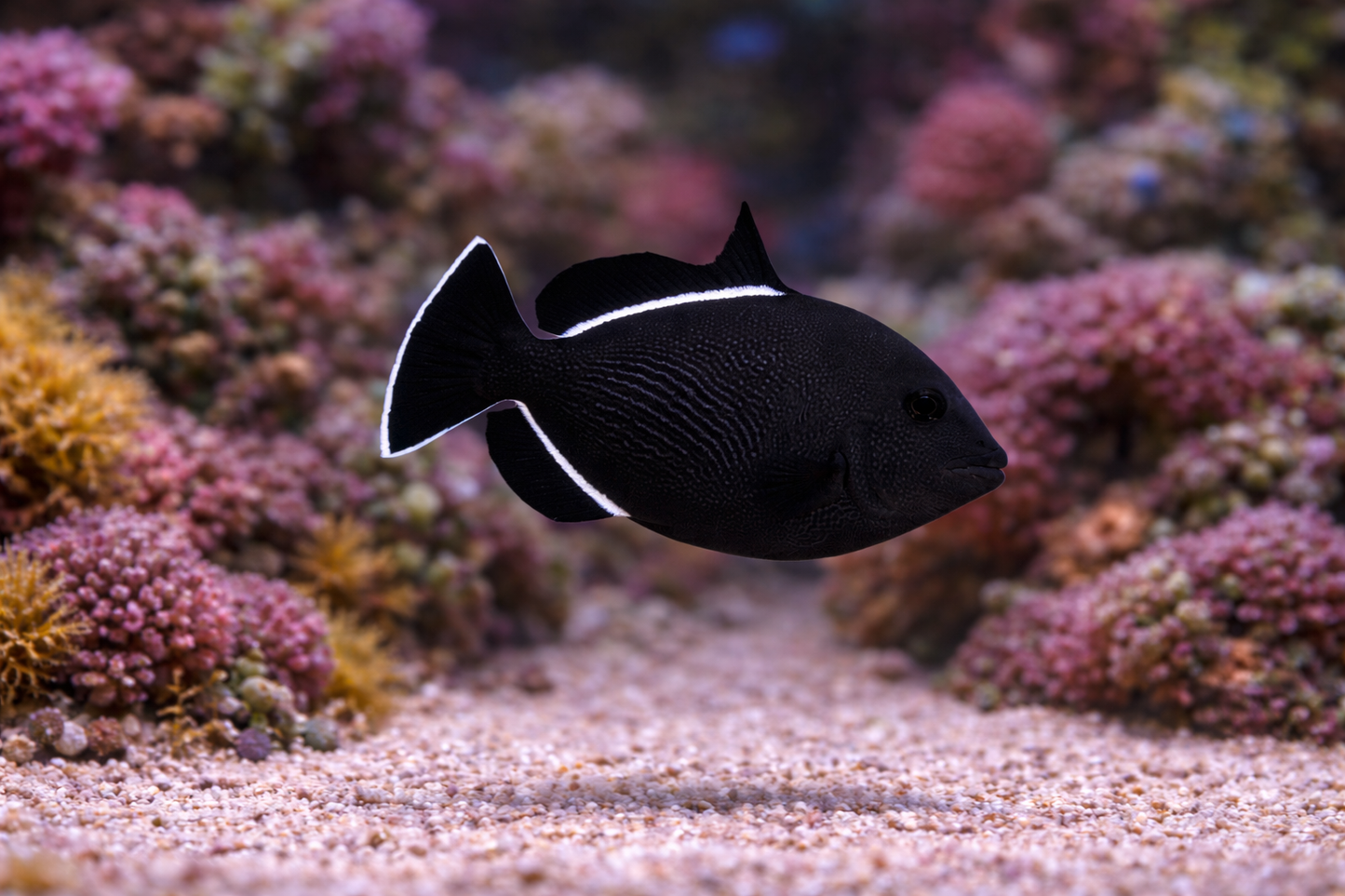 Black Fin Triggerfish
