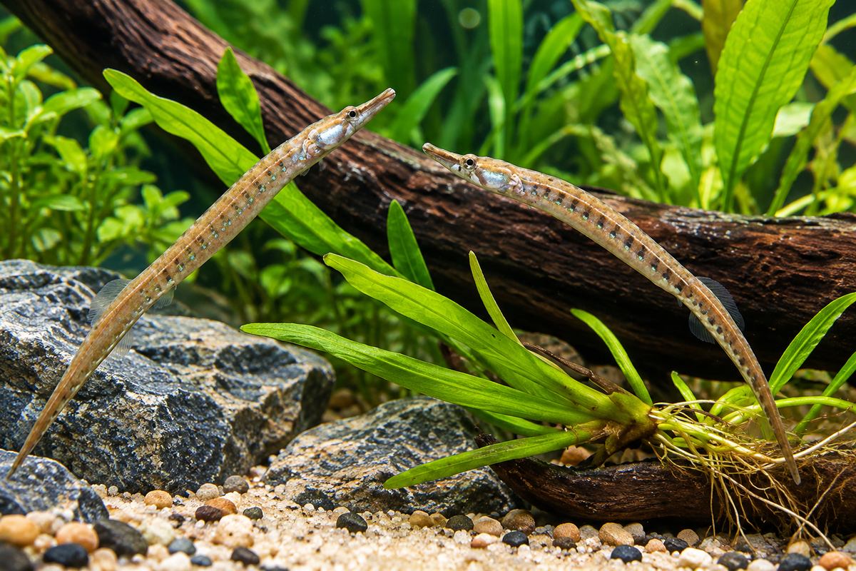 Enneacampus Ansorgii "African Freshwater Pipefish"