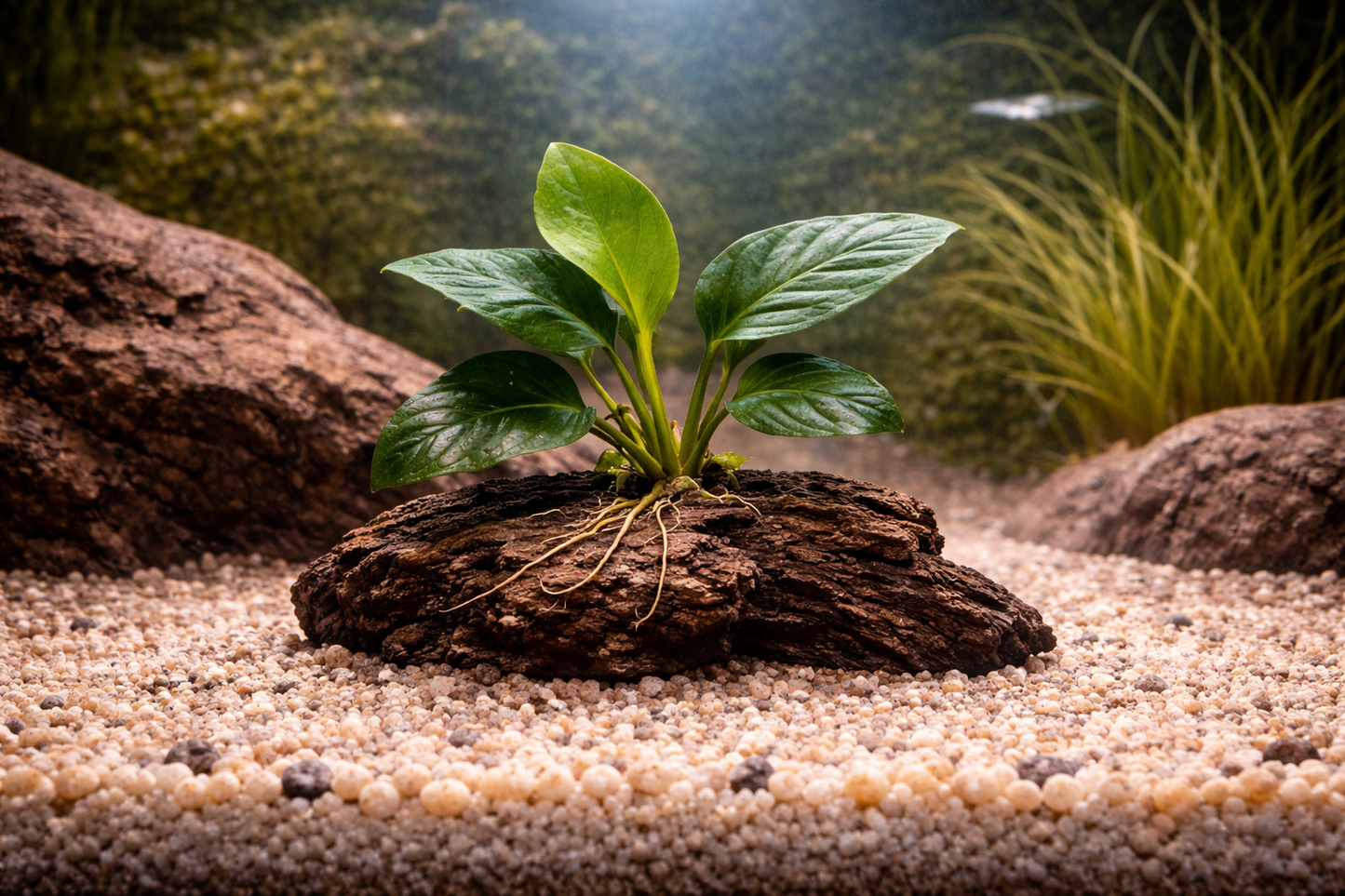 Anubias Coffeefolia Aquatic Plant