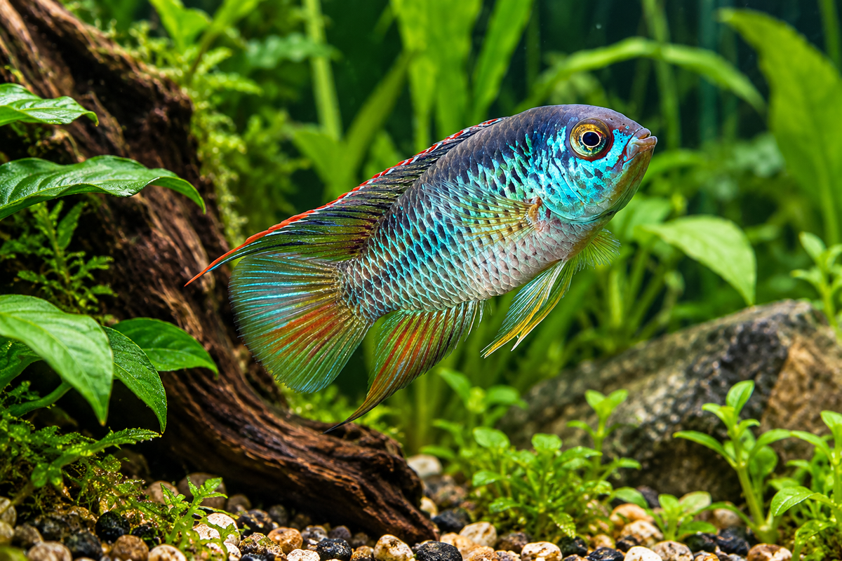 Nannacara Anomala "Golden Dwarf Cichlid"