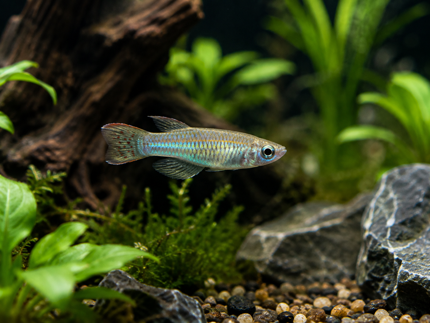 Neon Green Lamprey Killi