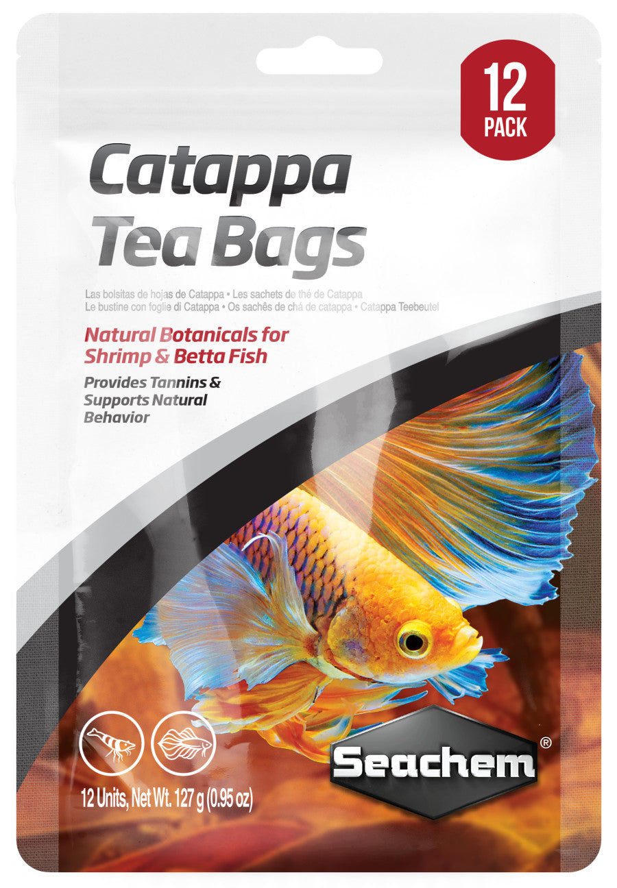 Seachem Laboratories Catappa Water Conditioner Tea Bags