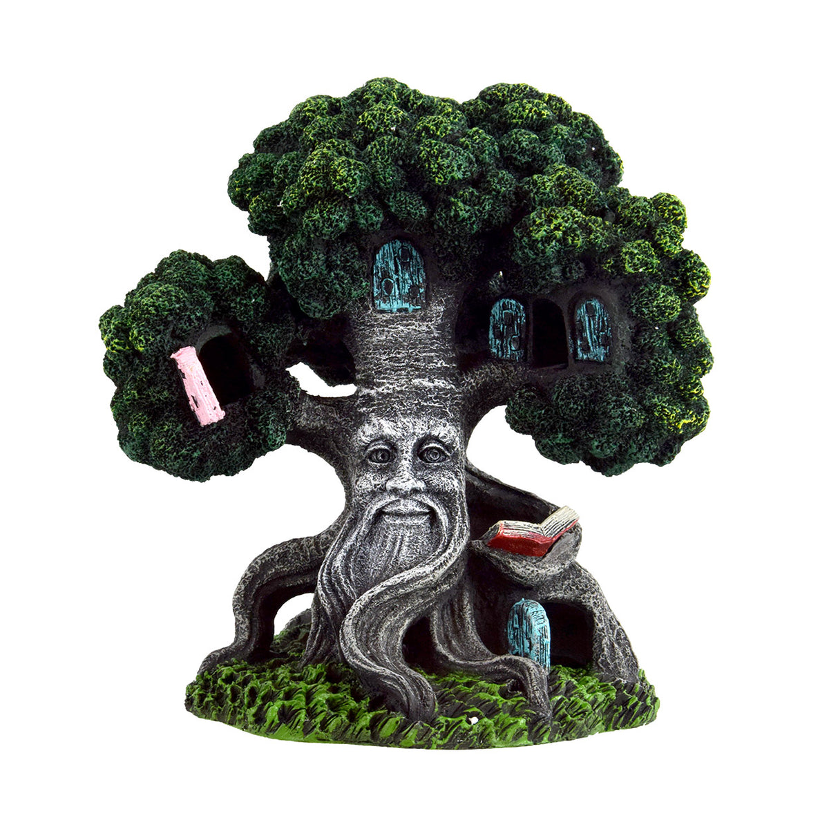 Gnome Tree House Aquarium Decor