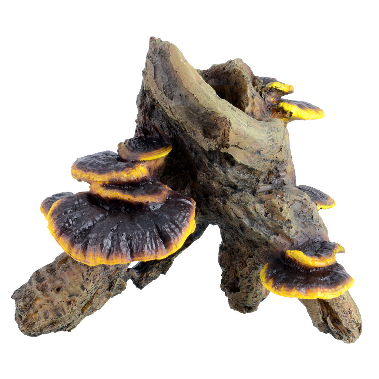 Root with Mushroom Aquarium Ornament