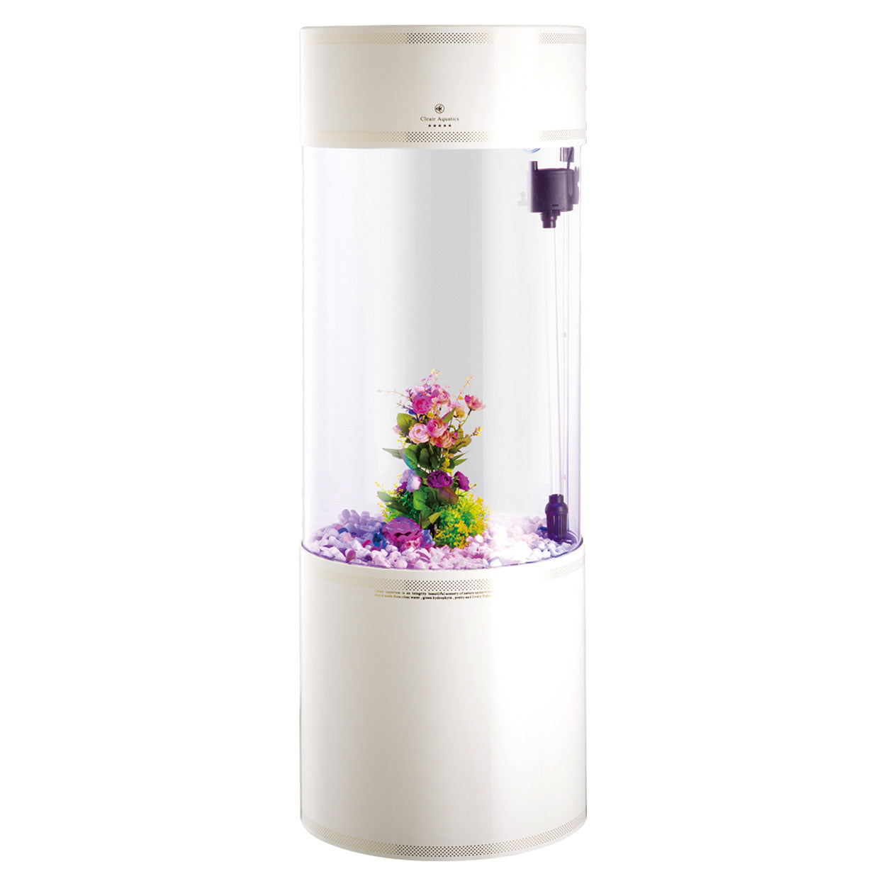 ProClear Cylinder Aquarium - Sump Filtration - 125 gal - Full Set