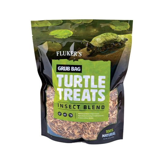 Flukers Grub Bag Turtle Treats - Insect Blend - 12 oz