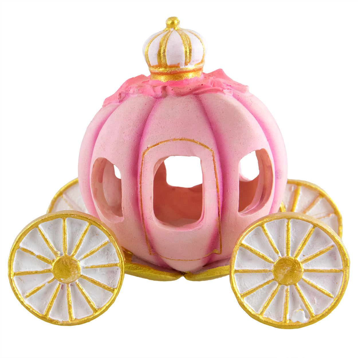 Princess Carriage Aquarium Ornament