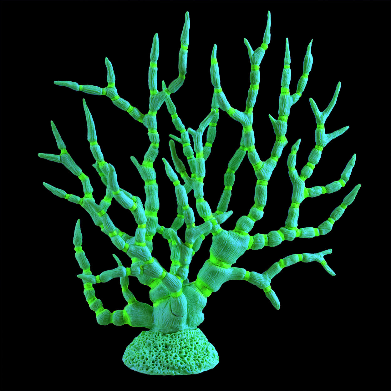 Gorgonian - Lime Green Aquarium Ornament