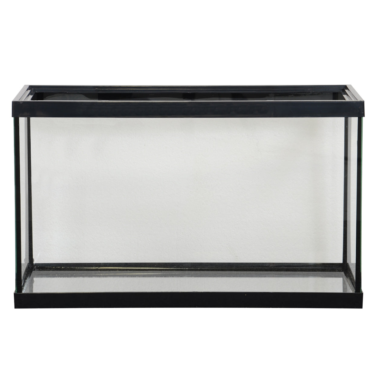 Standard Aquarium - Black Frame - 10 gal - Clear Silicone