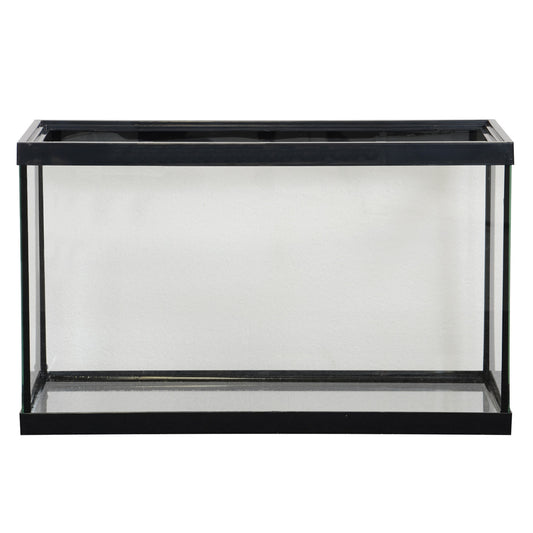 Standard Aquarium - Black Frame - 10 gal - Clear Silicone