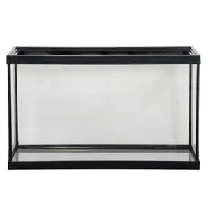 Standard Aquarium - Black Frame - 10 gal - Clear Silicone