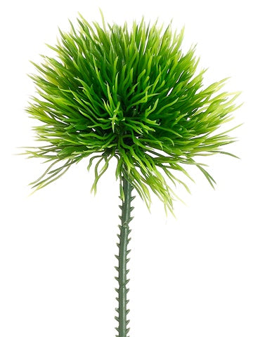 6" Moss Grass Pick Green