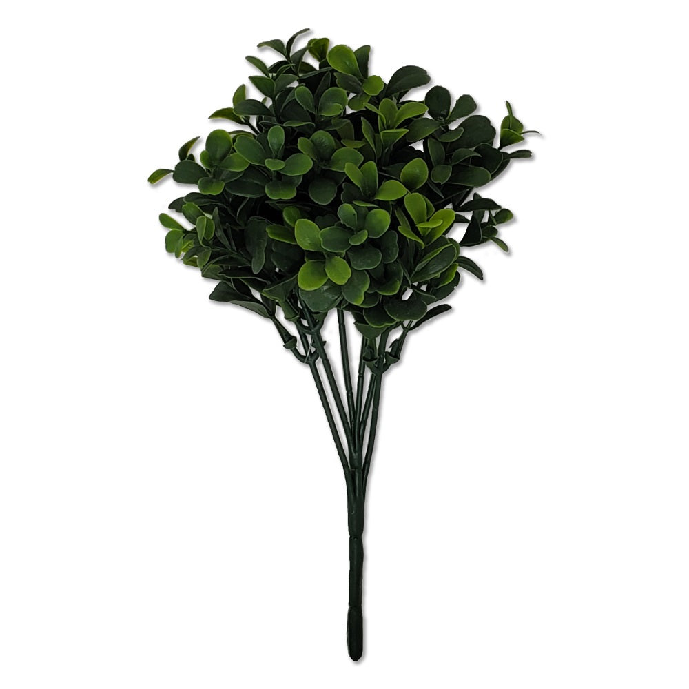 10" Boxwood Pick Plastic plant