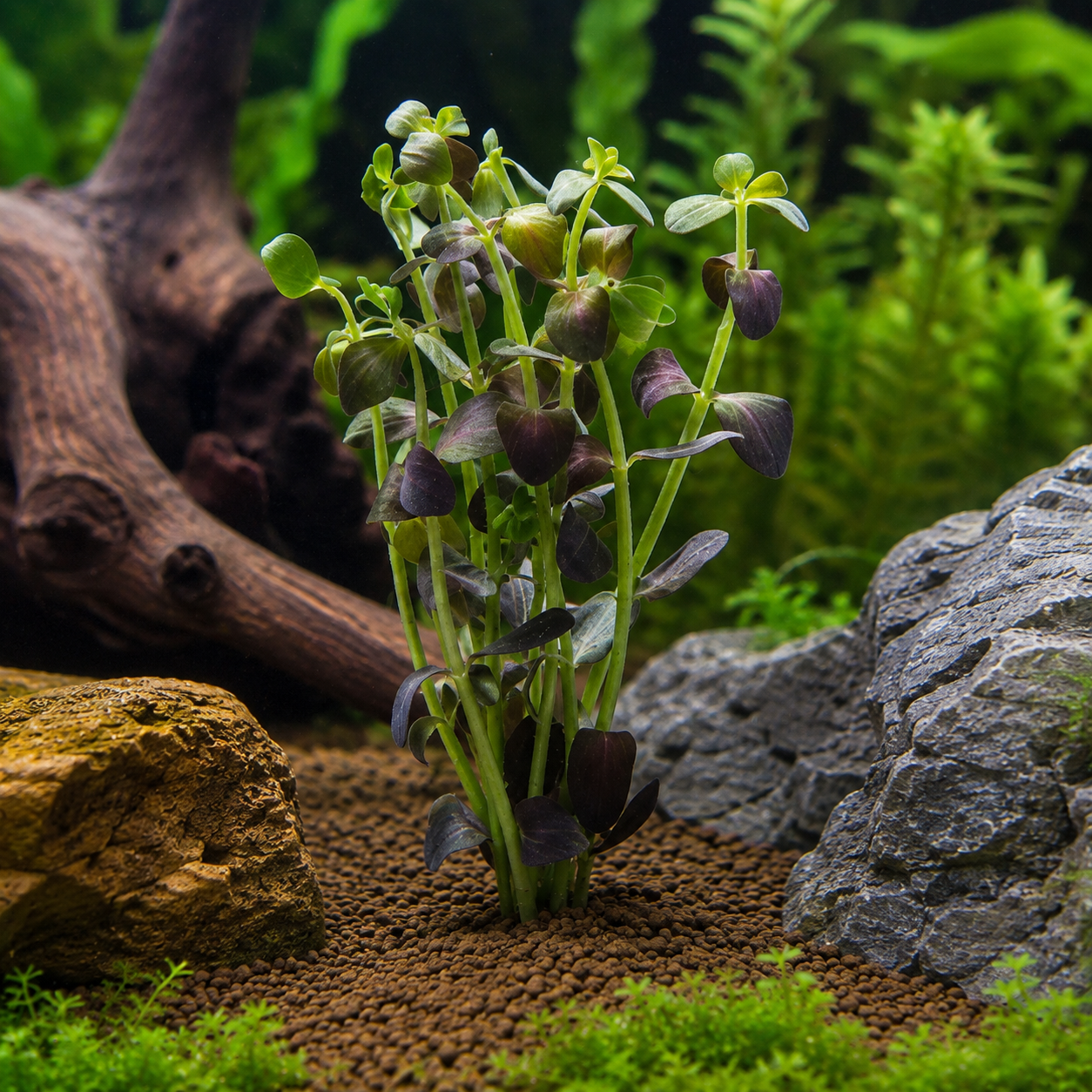 Bacopa salzmannii 'Purple' Aquatic Plant (Bacopa salzmannii)
