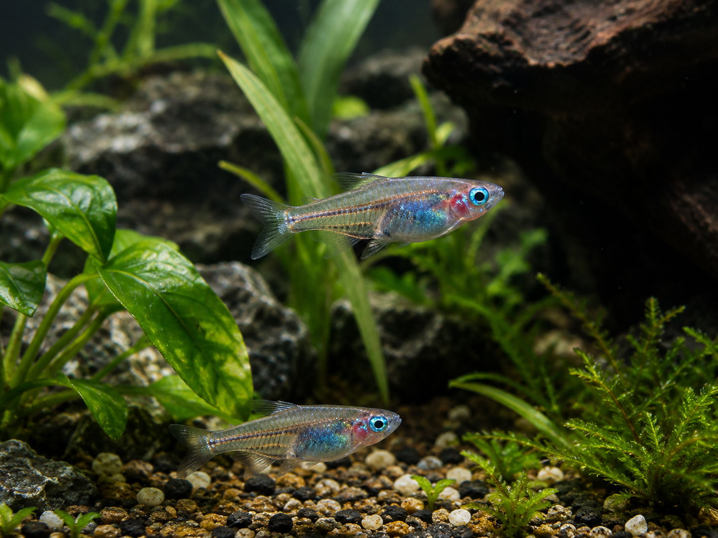 Blue Eye Ricefish (Oryzias dancena)
