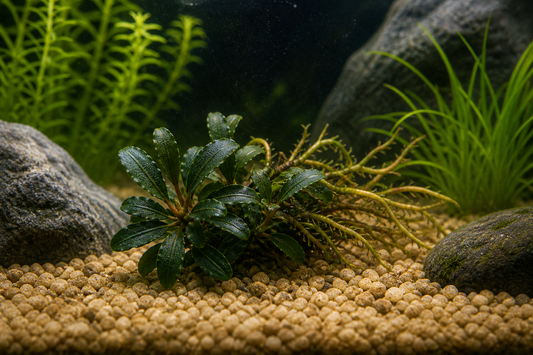 Bucephalandra Titan On Stone