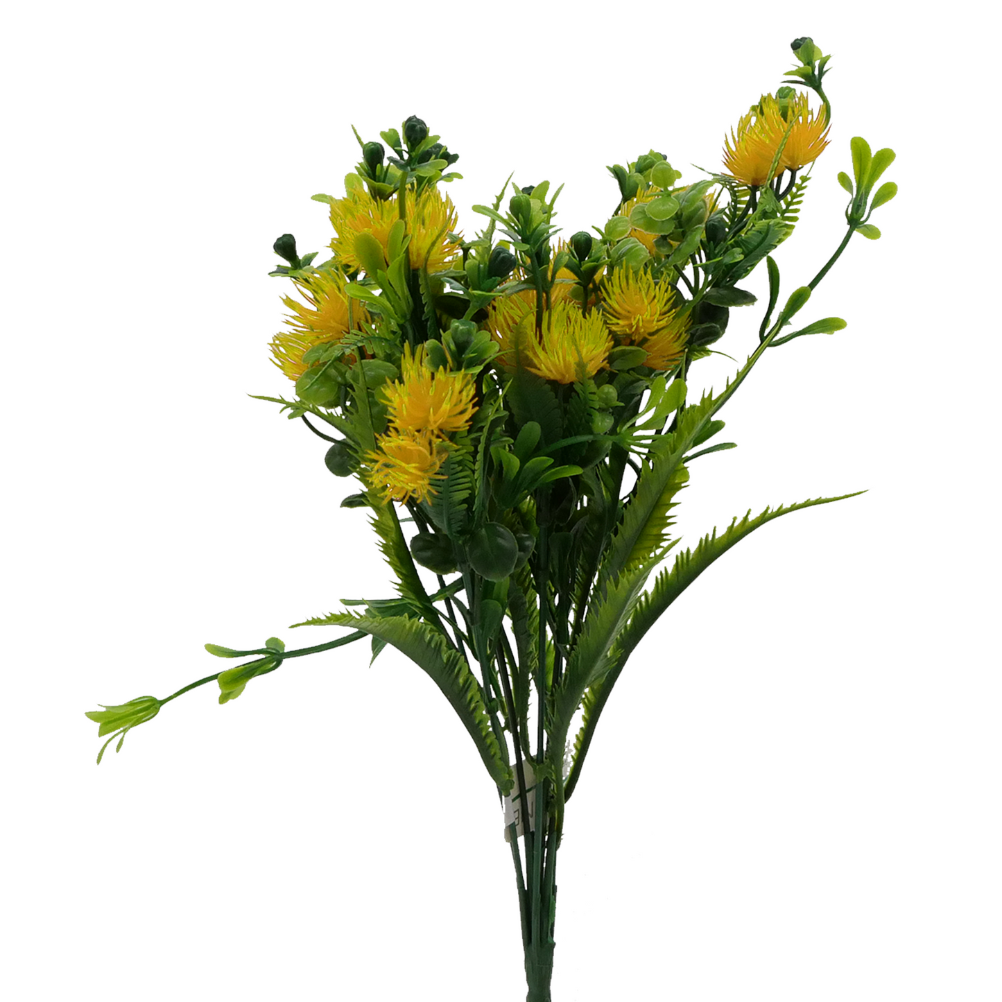 14" Thistle Bush - YELLOW