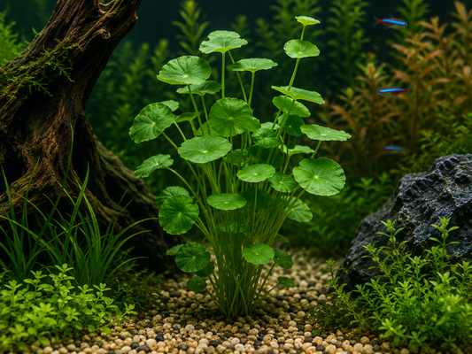 Hydrocotyle Leucocephala Aquatic Plant