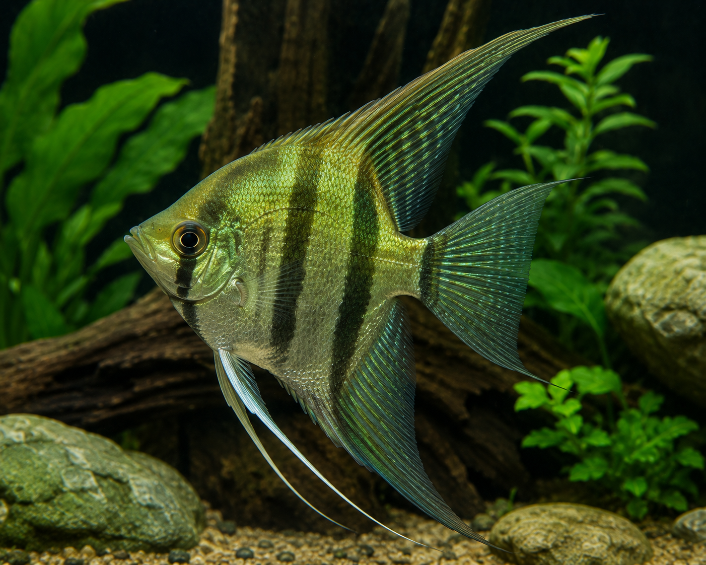 Green Bulgarian Angelfish