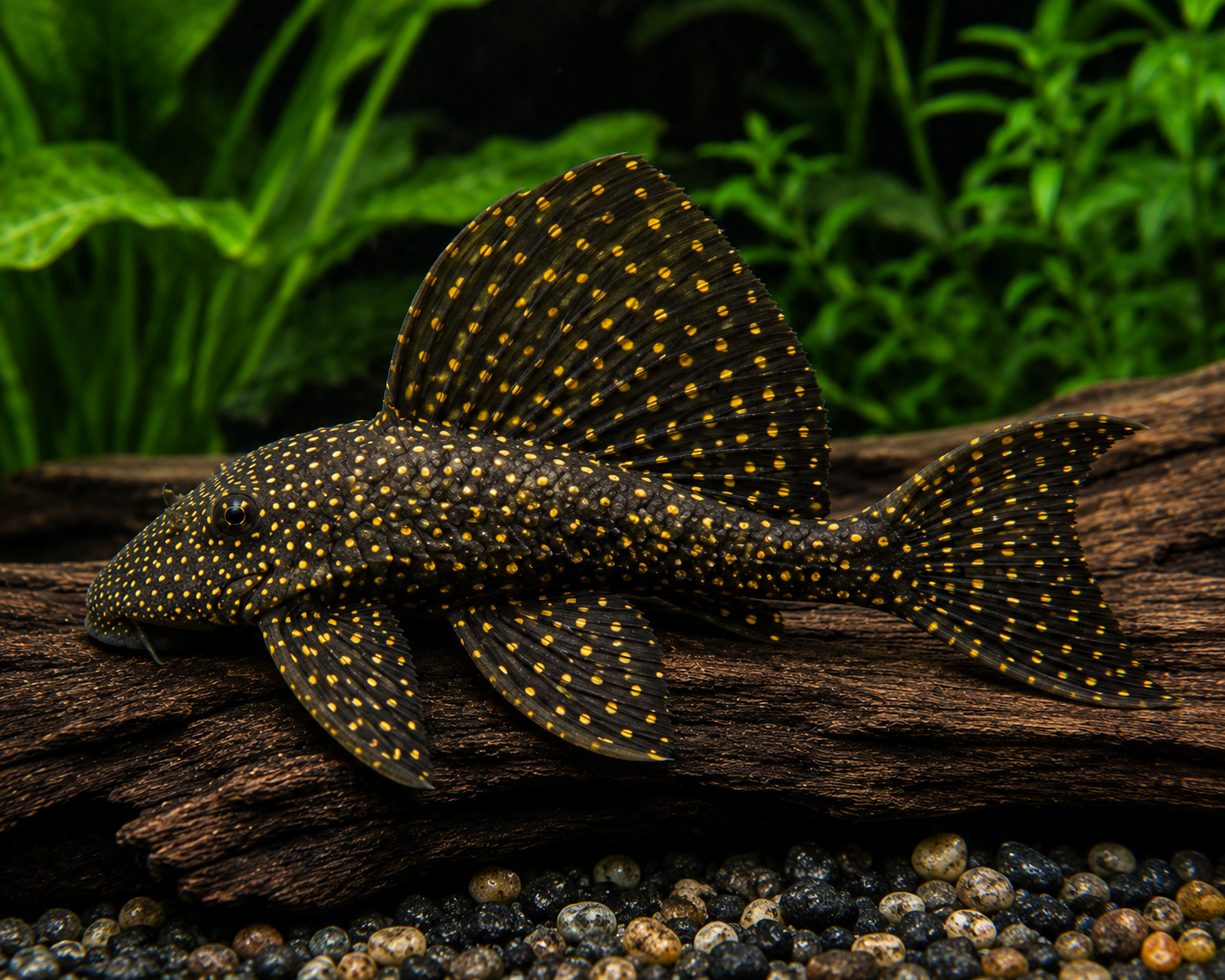 Gold Spot Sailfin Pleco