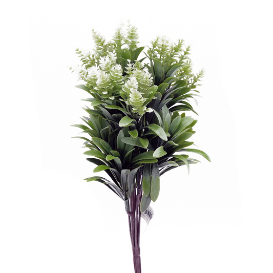 14" Bluebell Amaranth Mini - WHITE