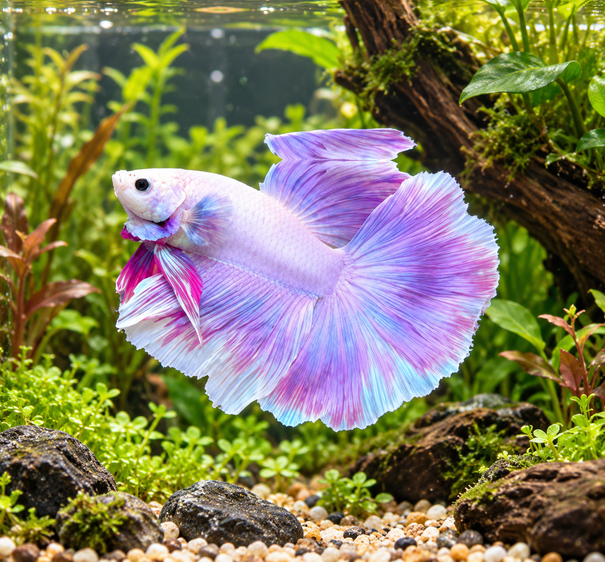 Lavender Male Betta