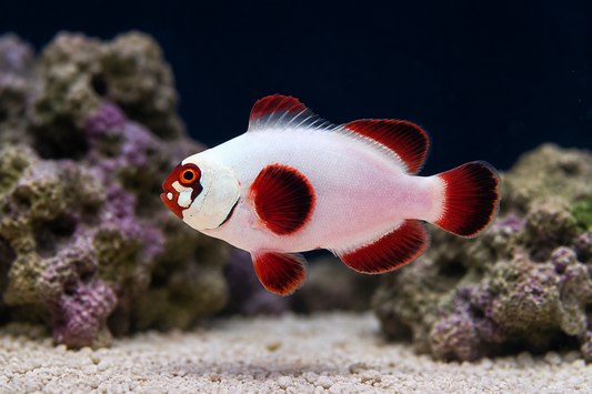 Maroon Gold Nugget Clownfish