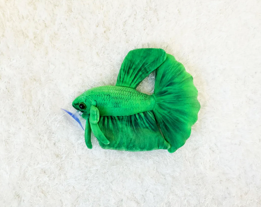 Green Betta Plushie