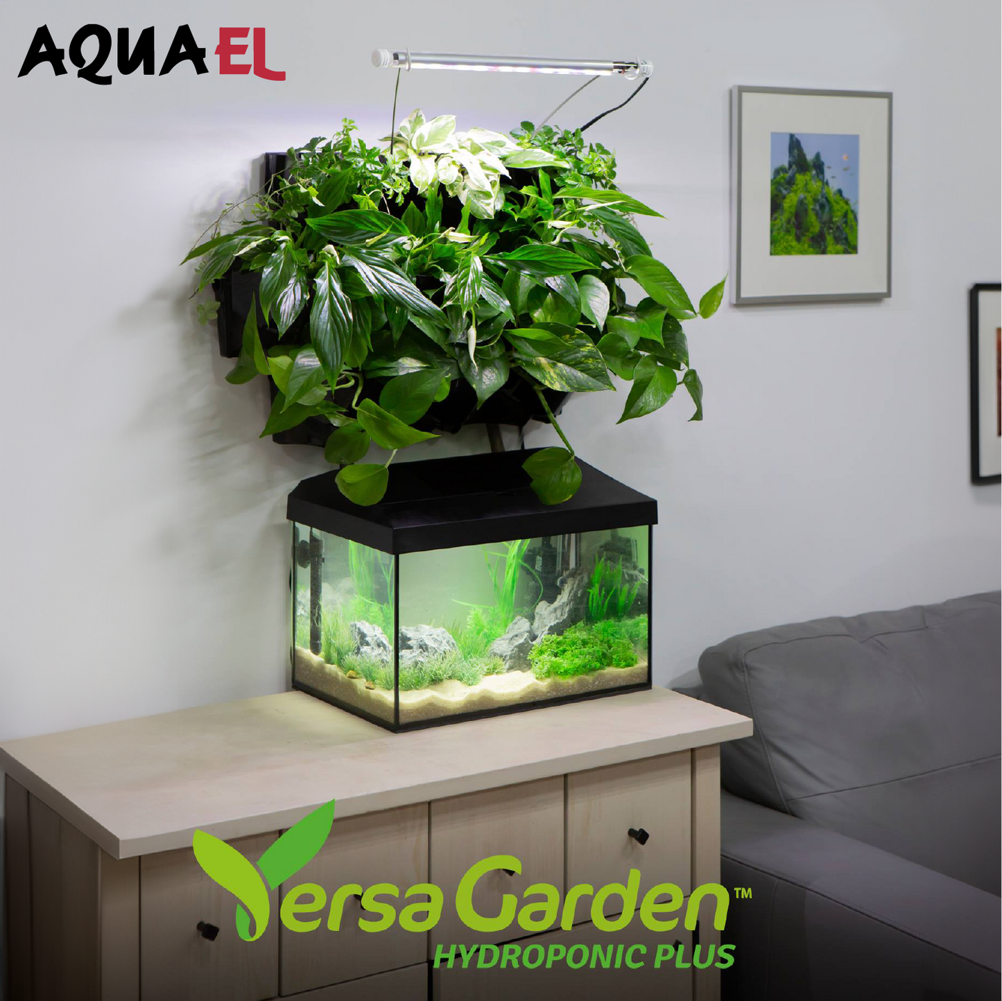 AquaEl Versa Garden Hydroponic Plus