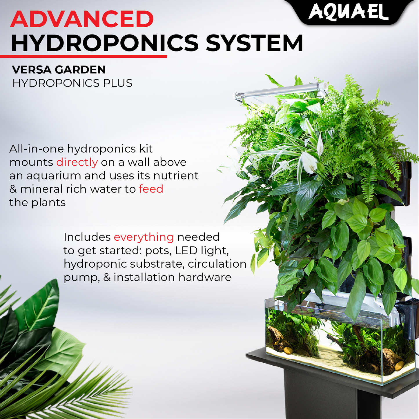 AquaEl Versa Garden Hydroponic Plus