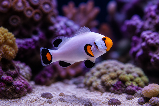White Percula Clownfish