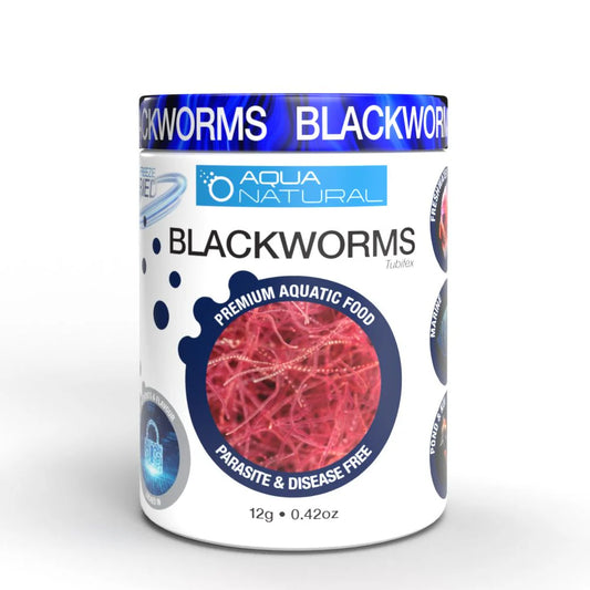 Aqua Natural Freeze Dried Blackworms (sp. tubifex)