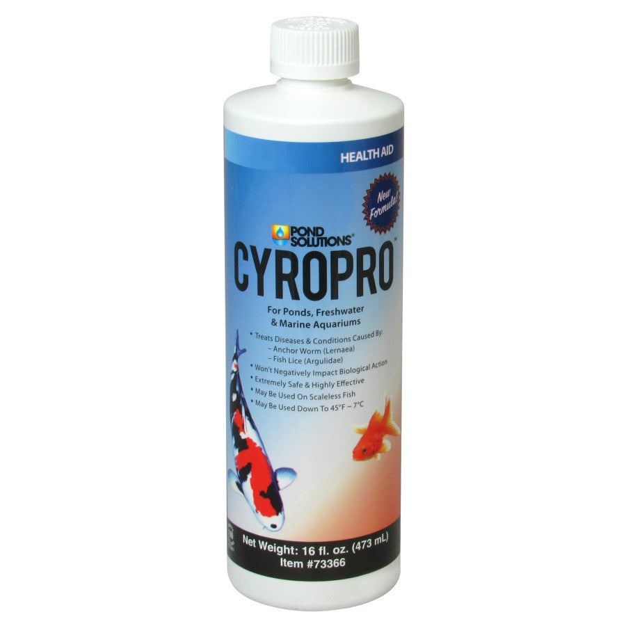 Pond Solutions CyroPro™ Liquid Concentrate Anchor Worm & Fish Lice Tre ...