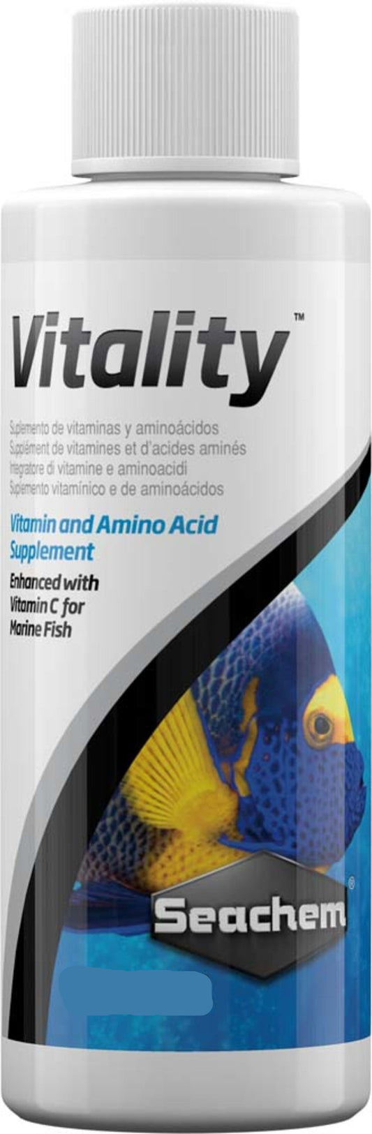 Seachem Laboratories Vitality Vitamins and Amino Acid Supplement