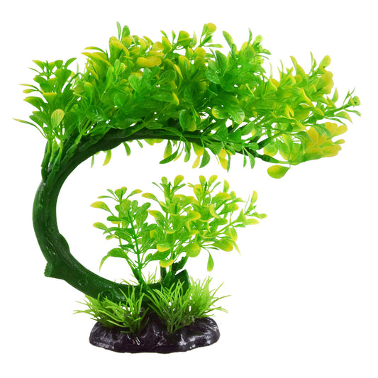 Bacopa Bonsai - Green/Yellow Aquarium Plastic Plants