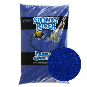 Stoney River Premium Aquarium Sand - Blue - 5 lb
