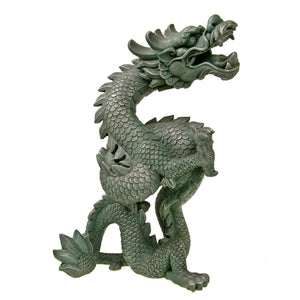 Oriental Dragon Aquarium Statue