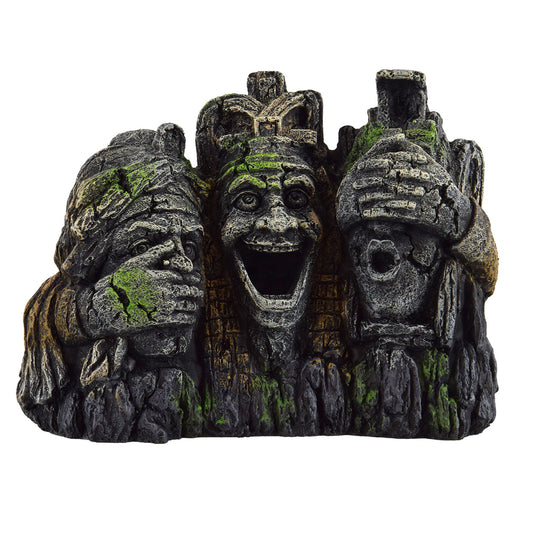 Speak No Evil, Hear No Evil, See No Evil Aquarium Ornament