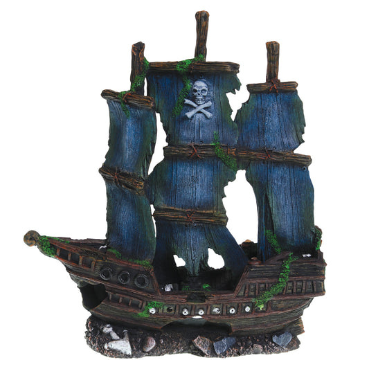 Pirate Ship Aquarium Ornament