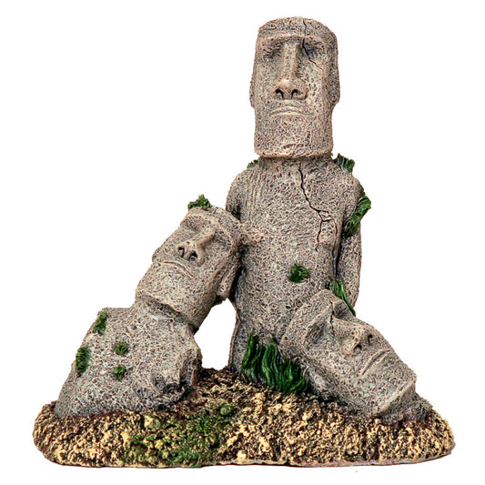 Easter Island Aquarium Statue Aquarium Ornament