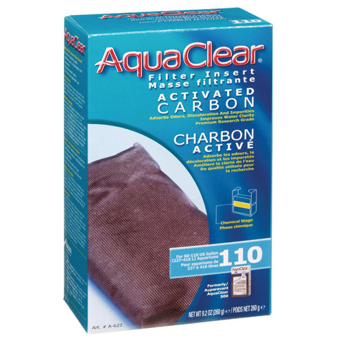 Activated Carbon Filter Insert for AquaClear 110/500 - 1 pk