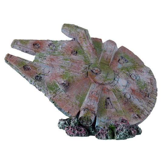 Spaceship Wreck Aquarium Ornament