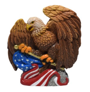 4.5" AMERICAN EAGLE RESIN ORNAMENT