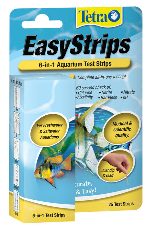 Tetra 6 in 1 Aquarium Test Strips