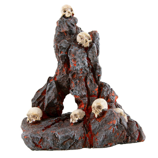 Skull Hill Aquarium Ornament