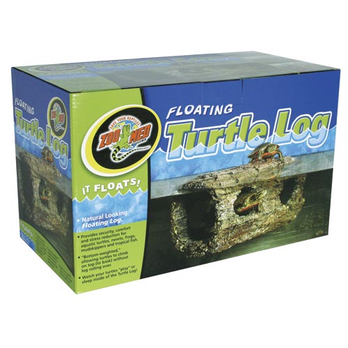 Floating Turtle Log - Large Aquarium Ornament