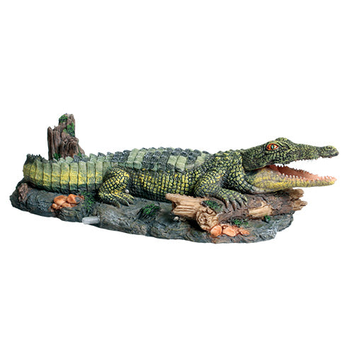 Laughing Gator Aquarium Ornament