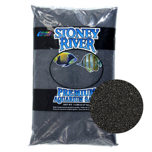 Stoney River Premium Aquarium Sand - Black - 5 lb
