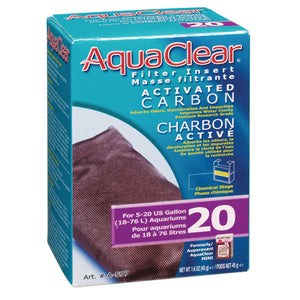 Activated Carbon Filter Insert for AquaClear 20/Mini - 1 pk
